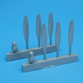 QUICKBOOST 1/72 B17G Flying Fortress Propeller w/Jig Tool for ARX QUB72575 